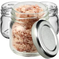 Pojemniki kuchenne - Słoiki Halli 40ml 100 szt. 43mm + wieczka srebrne - miniaturka - grafika 1