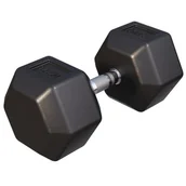 Hantle i ciężarki - Gorilla Sports Sześciokątna Hantla Stała Profesjonalna 32,5kg - miniaturka - grafika 1