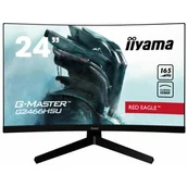 Monitory - IIYAMA G2466HSU-B1 Czarny - miniaturka - grafika 1
