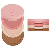 Bronzery i konturowanie twarzy - Kaja Play Bento, paletka do konturowania twarzy, 01 Butter Up, 9,8g - miniaturka - grafika 1