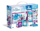 Klocki - Cubi 12 multi play Frozen - CLEMENTONI - miniaturka - grafika 1
