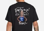 Koszulki męskie - Nike Lil' Penny Max '90 Tee Black - miniaturka - grafika 1