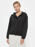 Bluzy damskie - Champion Bluza Hooded Full Zip Sweatshirt 116768 Czarny Regular Fit - miniaturka - grafika 1