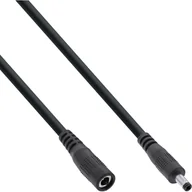 Kable komputerowe i do monitorów - InLine 26901C kabel zasilające Czarny 1 m 4.0 x 1.7 mm 26901C - miniaturka - grafika 1