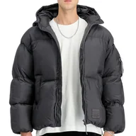 Kurtki męskie - Kurtka Alpha Industries Cloud Puffer Bomber 148130684 - szara - miniaturka - grafika 1