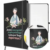 Notesy i bloczki - NOTES Planer A5 Prezent dla NAUCZYCIELKI POLSKIEGO - miniaturka - grafika 1