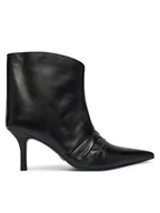 Botki damskie - Patrizia Pepe Botki 2Y0041 L048 K103 Czarny - miniaturka - grafika 1