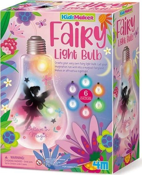 4M 4M KidzMaker DIY set Fairy light bulb