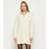 Sukienki - POLO RALPH LAUREN Wełniana sukienka - miniaturka - grafika 1