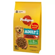 Sucha karma dla psów - PEDIGREE - Wołowina z warzywami 12 kg Sucha karma - miniaturka - grafika 1