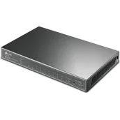 Przełączniki KVM - TP-LINK Przełącznik Smart PoE, 8 portów Gb PoE, 2 sloty SFP T1500G-10PS(TL-SG2210P) - miniaturka - grafika 1