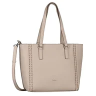 Torebki damskie - Gabor Jolene damska shopper, taupe, M, szarobrązowy, m - miniaturka - grafika 1