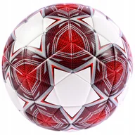 Piłka nożna - Biało Czerwona Piłka Nożna Dla Dzieci Do Nogi Gwiazda Szkolna Treningowa - miniaturka - grafika 1