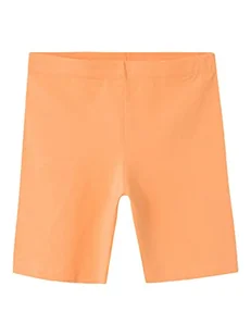 Bestseller A/S Dziewczęce NKFVIAN SOLID szorty H1 legginsy, Mock Orange, 146, Mock Orange, 146 cm - Spodenki damskie - miniaturka - grafika 1