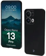 Etui i futerały do telefonów - Bizon Etui Case Łupka do Oppo Reno13 Pro, czarne - miniaturka - grafika 1