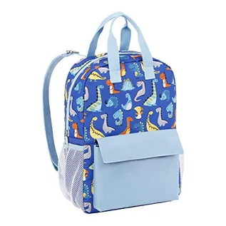 Plecaki szkolne i tornistry - Viquel lekki plecak dla dzieci, 1 przegroda - plecak dziecięcy Baby wild dinos - niebieski - grafika 1