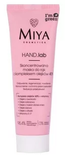 Miya Cosmetics Miya HAND.lab skoncentrowana maska do rąk z kompleksem olejków 40% 50ml - Maseczki do twarzy - miniaturka - grafika 1