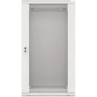Lanberg Szafa 19" 22U, 600x450, szara FLAT PACK WF01-6422-10S - Szafy rack - miniaturka - grafika 2