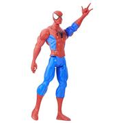 Figurki dla dzieci - Hasbro Spider-Man Tytan Iron Spider figurka 30 cm - miniaturka - grafika 1