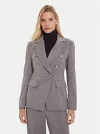Marynarki i żakiety damskie - Maryley Marynarka 25IB139/M17 Szary Regular Fit - miniaturka - grafika 1