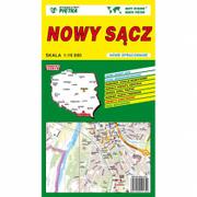 Powieści - PIĘTKA Nowy Sącz 1:16 000 plan miasta - miniaturka - grafika 1