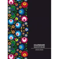 Kalendarze - Kalendarz nauczycielski 2025/2026 folk - miniaturka - grafika 1