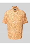 Koszule męskie - Koszula casualowa o kroju slim fit z wyhaftowanym logo - Napapijri - miniaturka - grafika 1