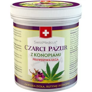 Herbamedicus Czarci Pazur z konopiami 250 ml - Żele i maści lecznicze - miniaturka - grafika 1