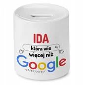 Skarbonki - Skarbonka Dla Babci na Dzień Babci na Prezent z Nadrukiem ze Zdjęciem + Opakowanie na prezent (wzór 02) - miniaturka - grafika 1
