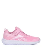 Buty dla dziewczynek - Reebok Sneakersy RUSH RUNNER 5.0 100220345 Różowy - miniaturka - grafika 1