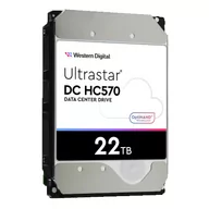 Dyski serwerowe - Dysk twardy Western Digital Ultrastar DC HC570 3.5'' HDD 22TB 7200RPM SAS 12Gb/s 512MB | 0F48052 - miniaturka - grafika 1