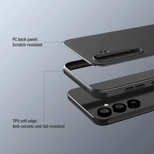 Etui Nillkin Super Frosted Shield Pro Samsung Galaxy S23 FE niebieskie - Etui i futerały do telefonów - miniaturka - grafika 9