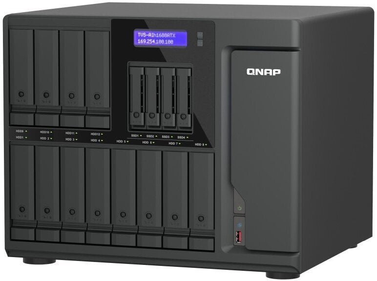 Qnap Serwer NAS TVS-AIh1688ATX-U7-32G 16-bay QuTS hero