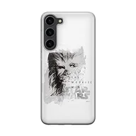 Etui i futerały do telefonów - Etui Chewbacca 004 Star Wars Nadruk pełny Biały Producent: Samsung, Model: S23 - miniaturka - grafika 1