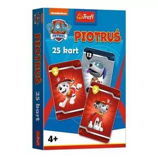 KARTY PIOTRUŚ 08513 PAW PATROL TREFL - Gry planszowe - miniaturka - grafika 1