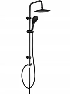 Deszczownica prysznic 1,5m 95cm czarny owal ABS - Słuchawki prysznicowe - miniaturka - grafika 1