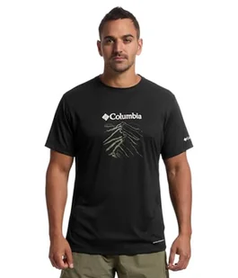 Columbia Zero Rules Light SS Graphic Crew Koszulka Męska - Koszulki męskie - miniaturka - grafika 1