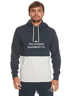 Swetry męskie - Quiksilver Sweter męski niebieski L - grafika 1