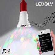 Żarówki LED - InnovaGoods Wielokolorowa żarówka LED Bluetooth z głośnikiem Ledoly C1000 I3505256 - miniaturka - grafika 1