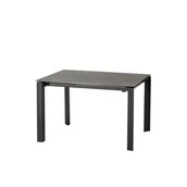 Stoły - Stół Rozkładany 120-180 x 85 x 76 Horizon Halmar Humo, Czarny - miniaturka - grafika 1