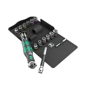 Zestawy narzędziowe - Kompaktowa grzechotka Wera 8009 Zyklop Pocket Set 4 27el. 05004285001 - miniaturka - grafika 1