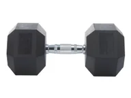 Hantle i ciężarki - CRIVIT Hantel sześciokątny, 22,5 kg, z rdzeniem żeliwnym - miniaturka - grafika 1