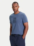 Koszulki męskie - Guess T-Shirt M5YI67 KBW41 Niebieski Regular Fit - miniaturka - grafika 1