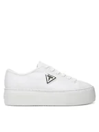 Trampki damskie - Guess Trampki FLJJZ3 FAB12 Biały - miniaturka - grafika 1