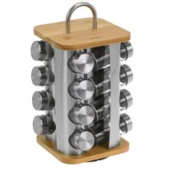 Pojemniki na przyprawy - Klausberg STOJAK NA PRZYPRAWY 16 POJEMNIKÓW KB-7555 KB-7555 - miniaturka - grafika 1