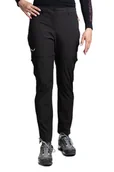 Spodnie damskie - Salewa Spodnie trekkingowe damskie Puez Talvena DST 2/1 Short Women czarne 38_M - miniaturka - grafika 1