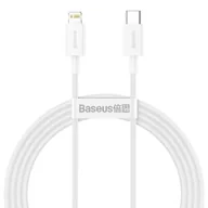 Kable USB - Baseus Kabel USB-C do Lightning Superior Series, 20W, PD, 25cm (biały) - miniaturka - grafika 1