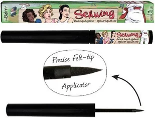 The Balm The Balm Schwing Black Liquid eyeliner 1,7ml - Eyelinery - miniaturka - grafika 2