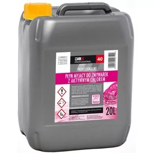 Jax PROFESJONALNY PŁYN MYJĄCY DO ZMYWAREK Z AKTYWNYM CHLOREM ""40"" JAX PROFESSIONAL 20L zakupy dla domu i biura 63141410 - Środki do zmywarek - miniaturka - grafika 1
