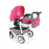 Wózki dla lalek - Wózek dla lalek Adbor Lily Sport 2 Gratisy Ls-08 - miniaturka - grafika 1